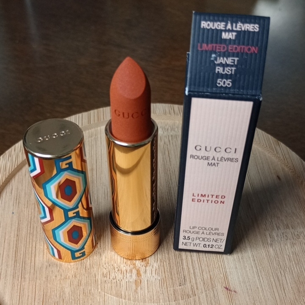 Gucci Matte Lipstick Janet Rust 505 - LIMITED EDITION NIB